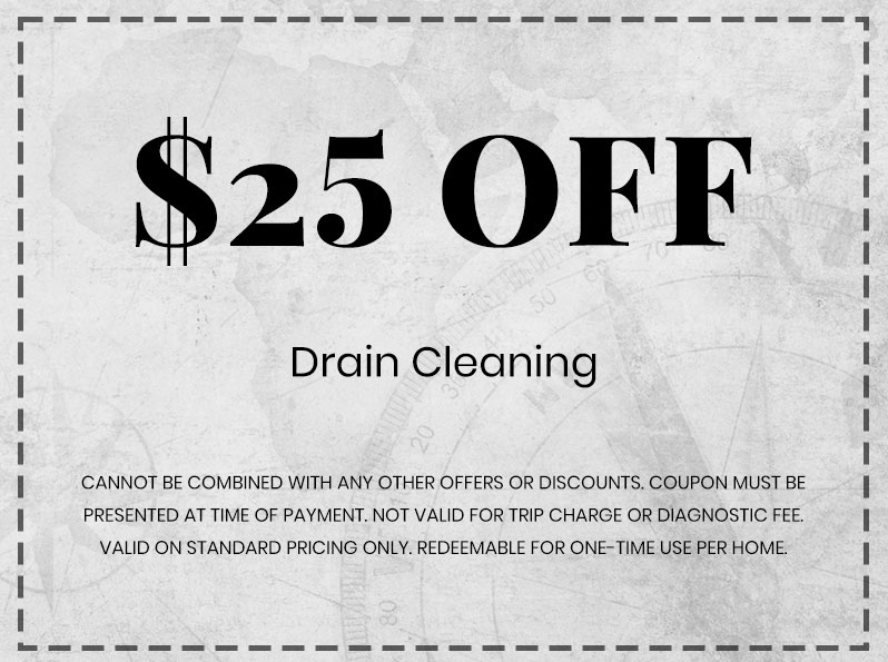 Discounts on Drain Cleaning