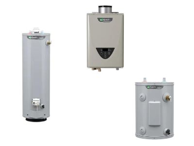 types of water heaters