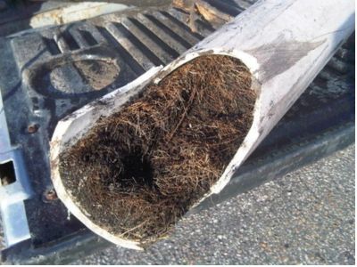 pipe clog